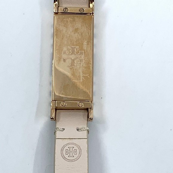 Retired Tory Burch Fitbit Fret Double Wrap Leather Bracelet Rose Gold $175 - Picture 4 of 4